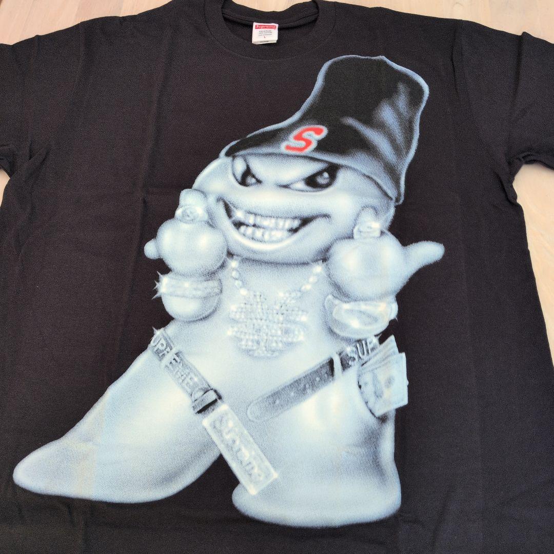 Supreme man Tee ブラック L