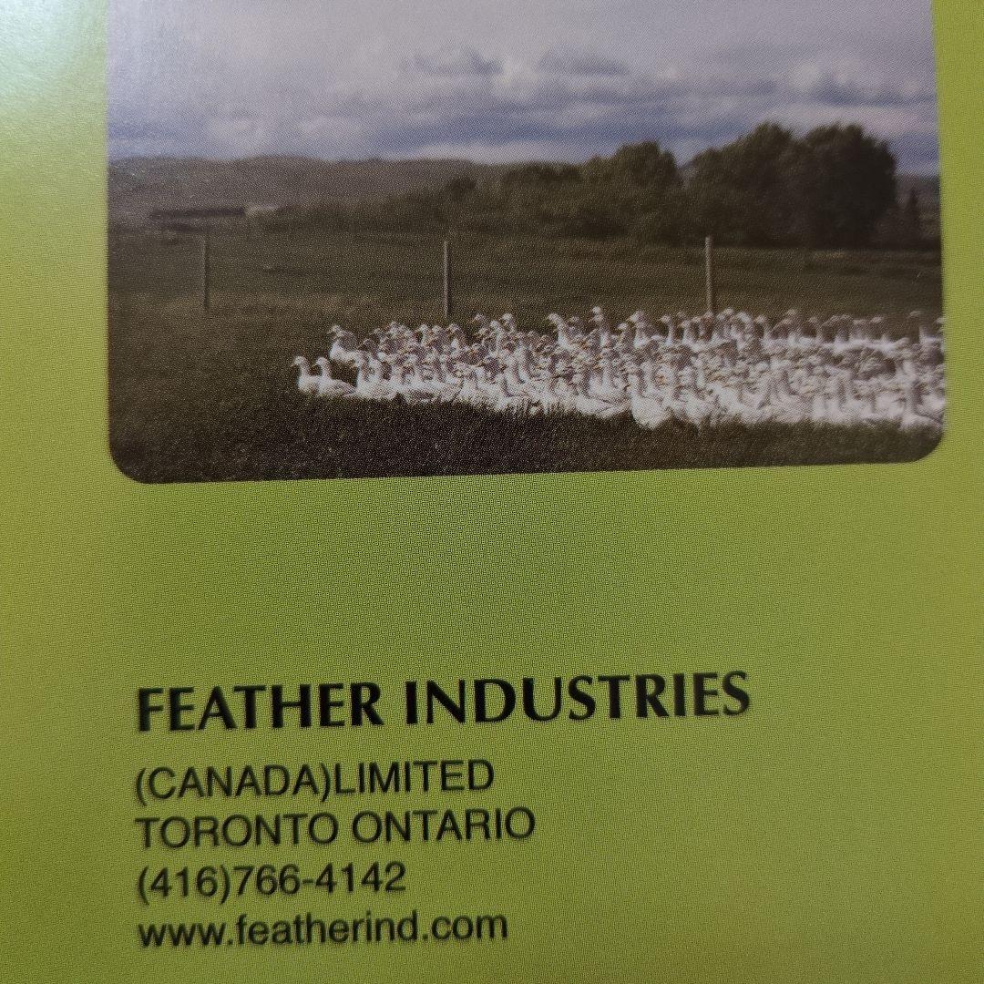 たけ　羽毛布団dp440希少カナダ産マザーグース1.3kg超長綿100%