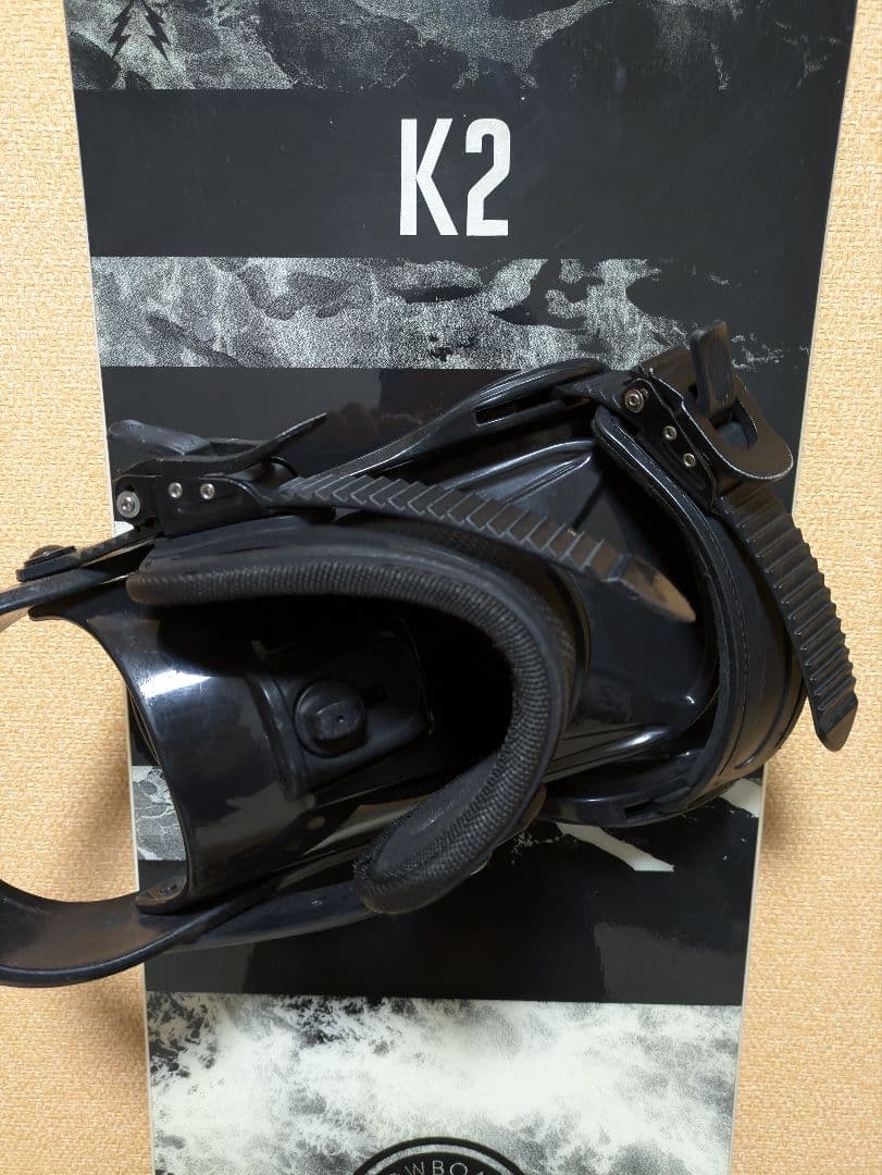 K2 SLQ パーク、グラトリ向けデッキパッド付きスノーボード