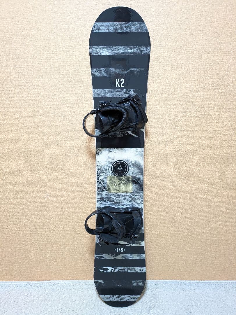 K2 SLQ パーク、グラトリ向けデッキパッド付きスノーボード