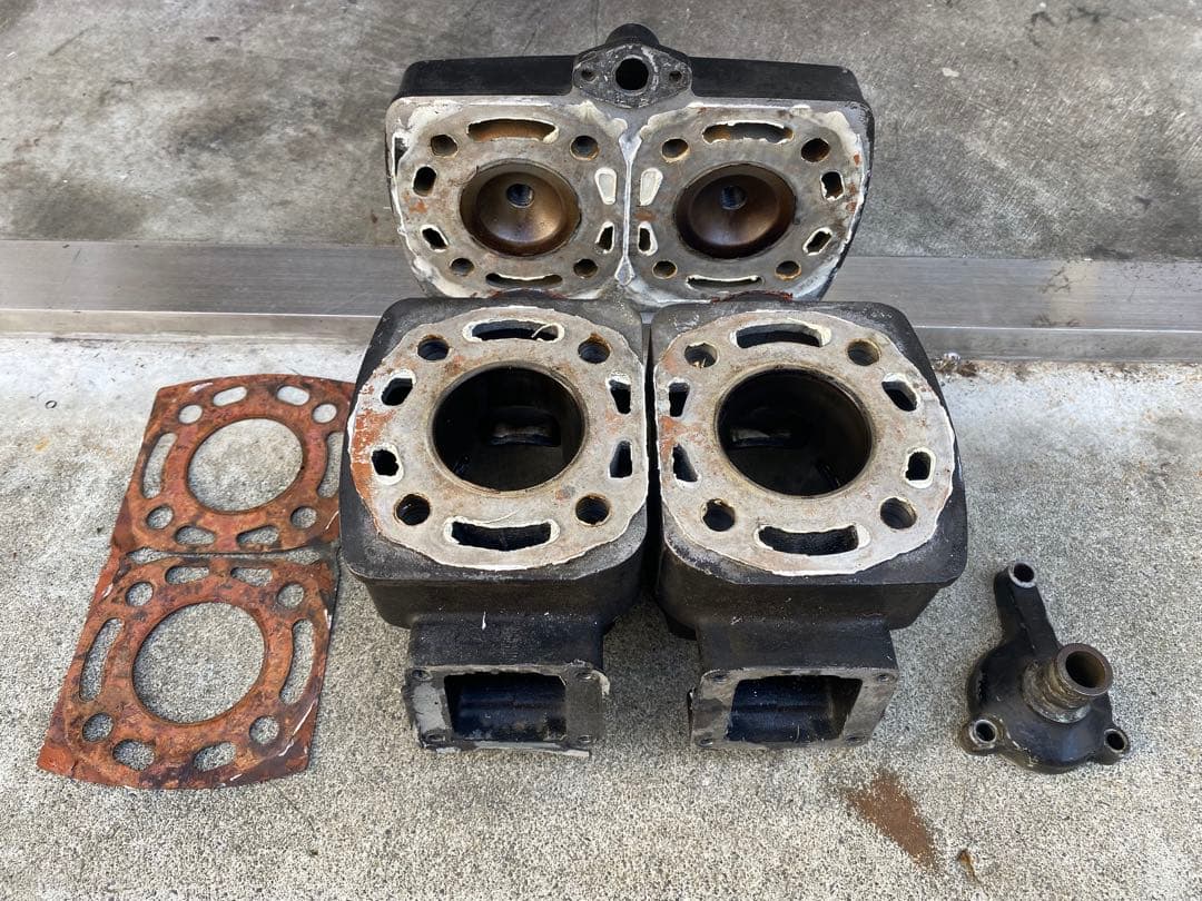 rz250 シリンダー　ヘッド　セット