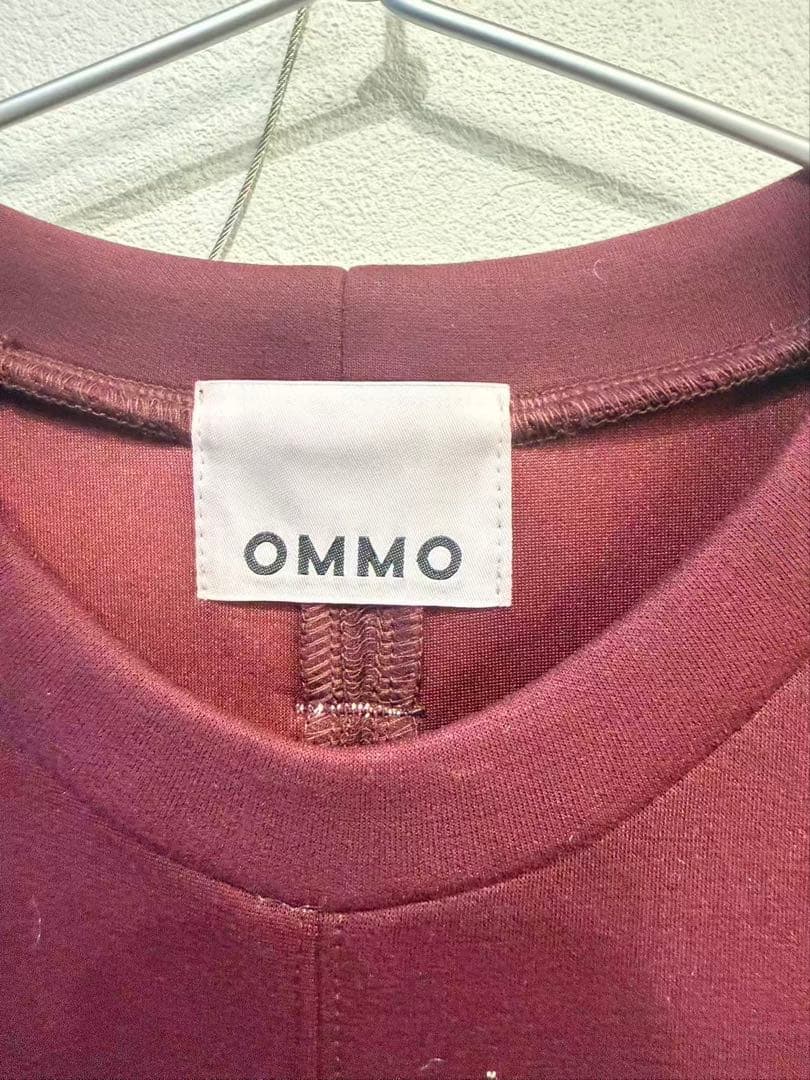 OMMO BOA DOCKING MA-1 SLEEVE TOP レッド