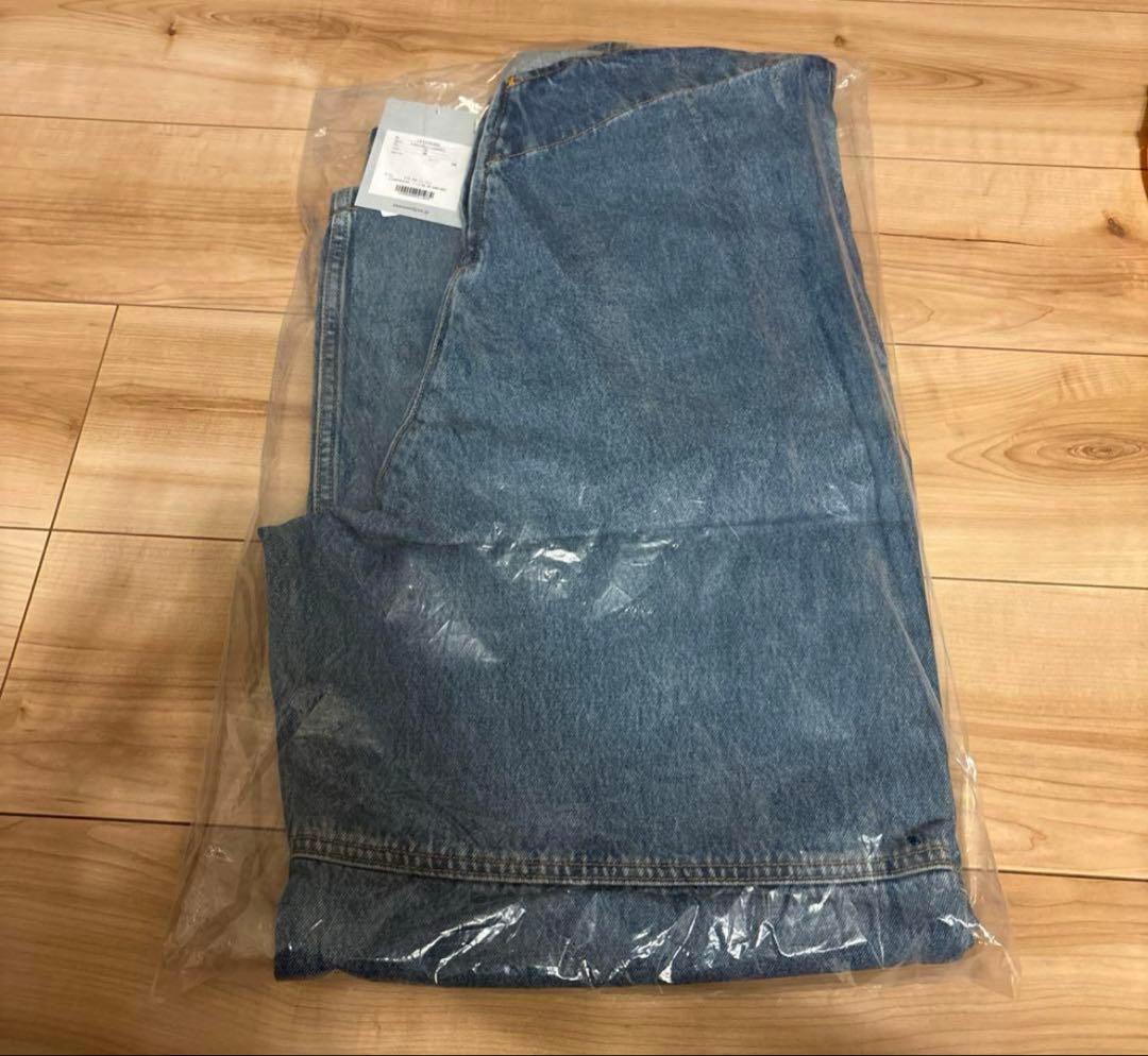 新品SeaRoomlynn VフロントDenimサロペット ブルーM