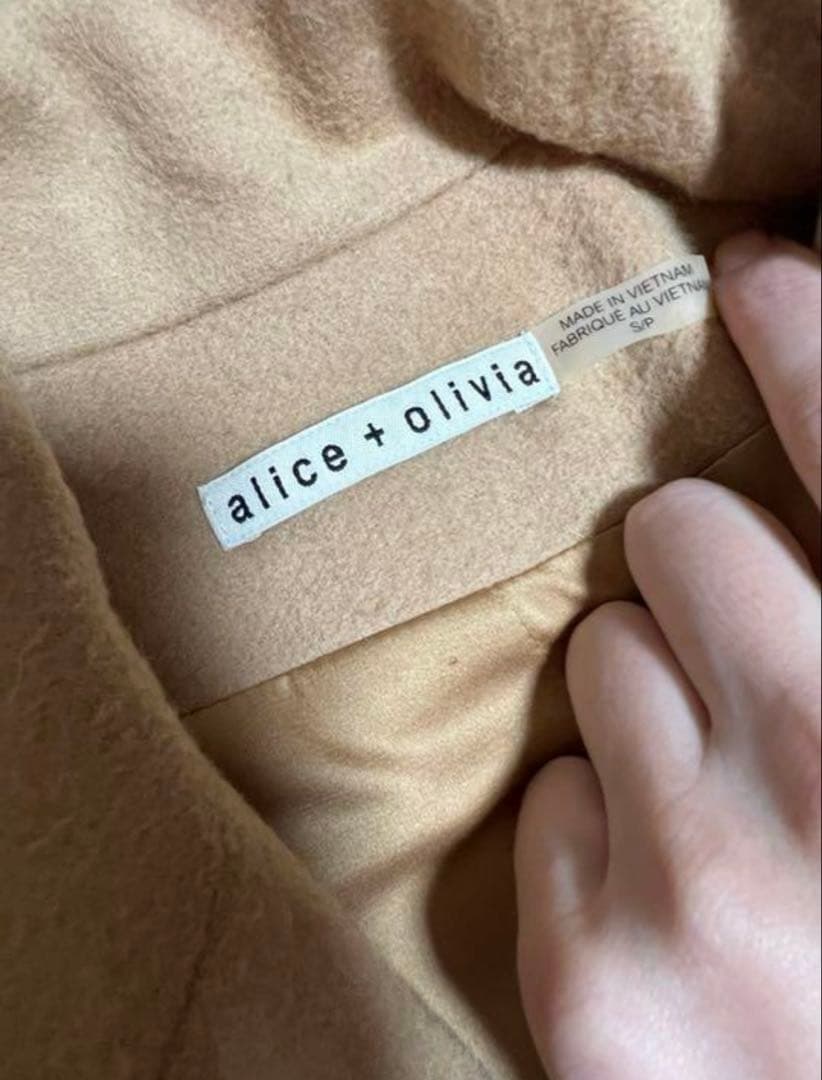 アリスアンドオリビア♡コート　定価14万　ウール