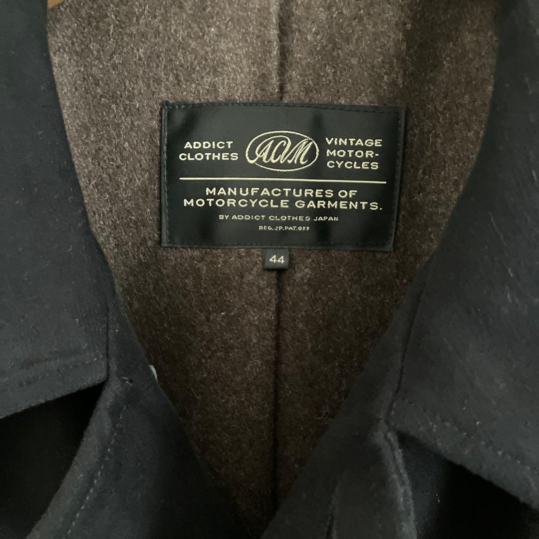 addictclothes ディスパッチコート 44 黒 ACV-CT01FN