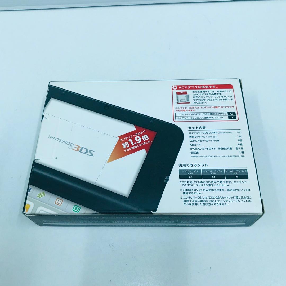 ★未使用品★ 極美品ニンテンドー3DSLL　 ブラック 【生産終了】訳