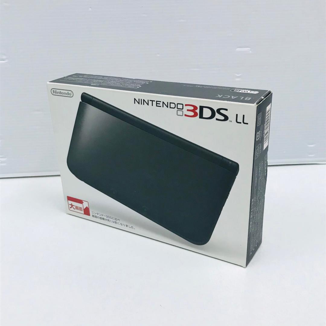 ★未使用品★ 極美品ニンテンドー3DSLL　 ブラック 【生産終了】訳