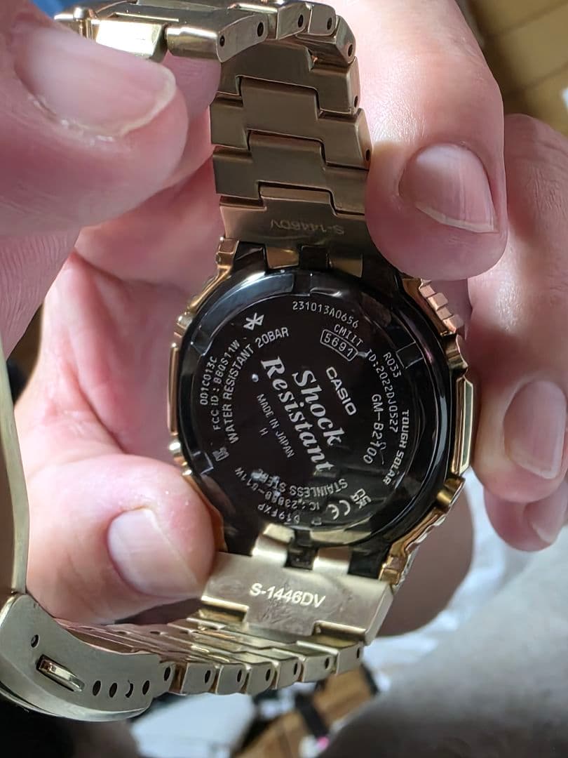 美品　G-SHOCK CASIO GM-B2100GD-9AJF