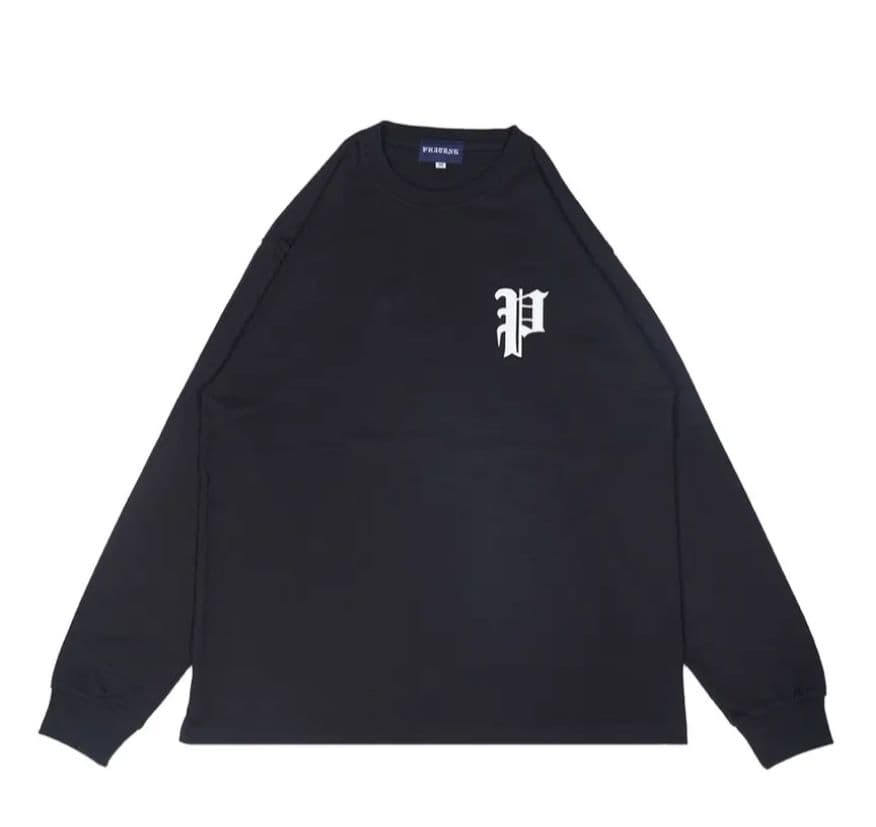 【PHATRNK✙ファットランク】 Old Pロゴ 長袖 M 黒