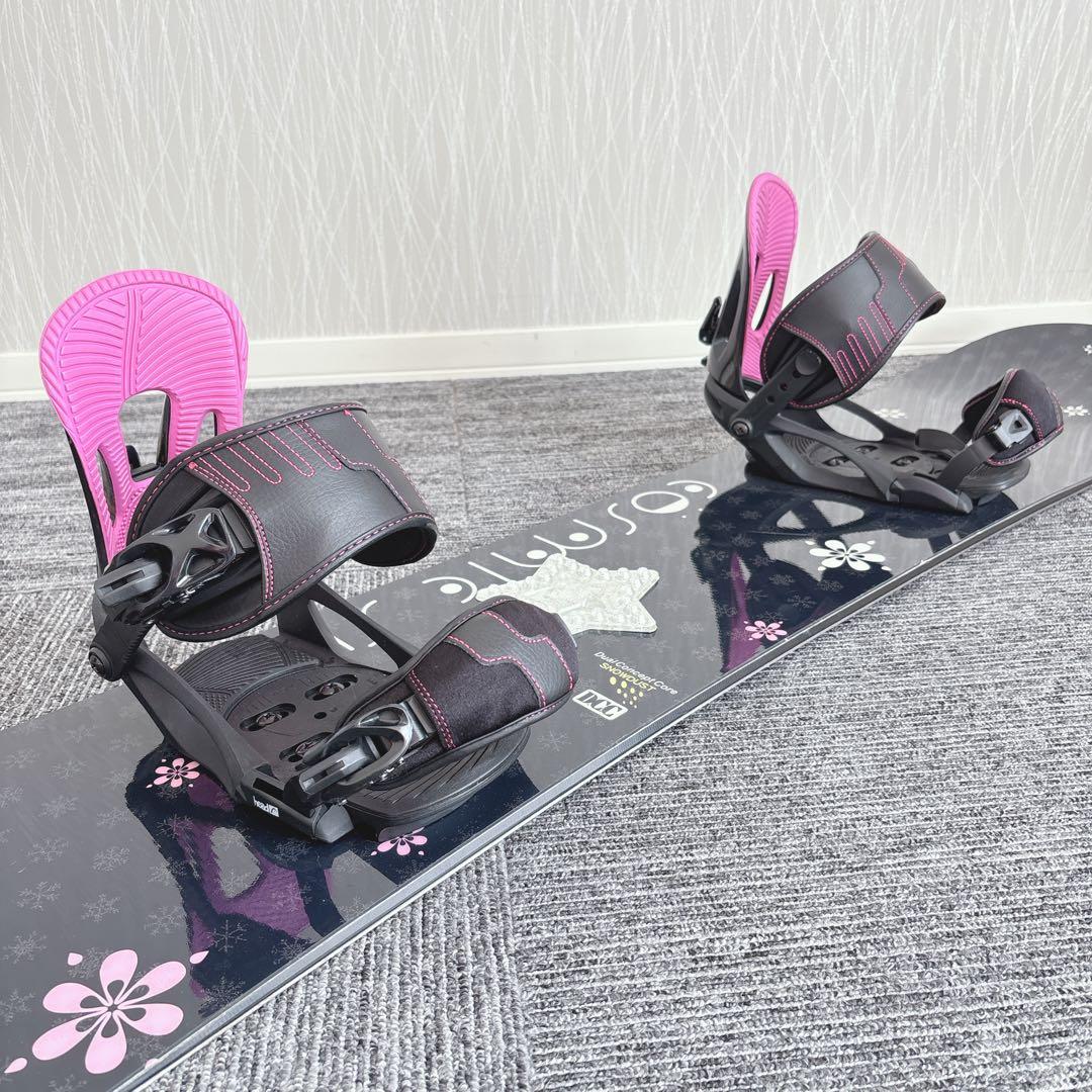 40超豪華❗️COSMIC SURF レディース スノーボードセット★143cm