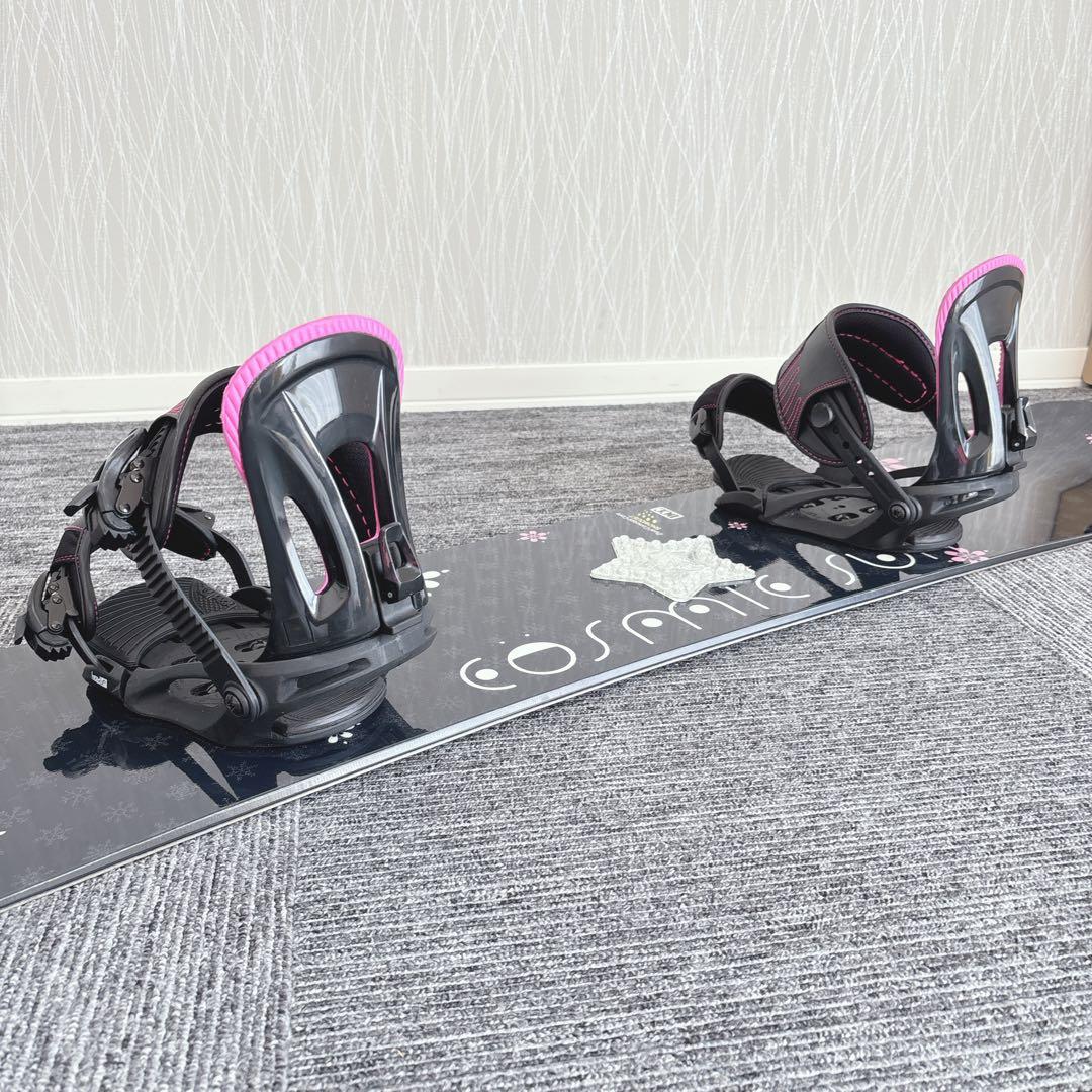 40超豪華❗️COSMIC SURF レディース スノーボードセット★143cm