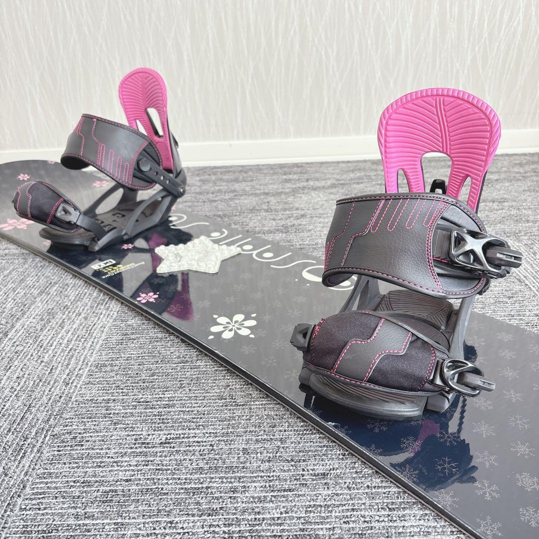 40超豪華❗️COSMIC SURF レディース スノーボードセット★143cm