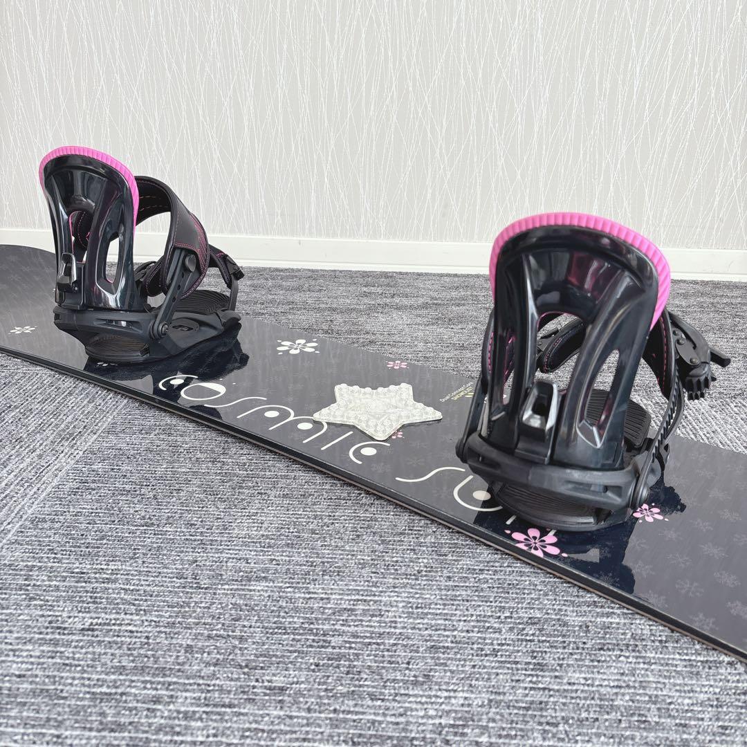 40超豪華❗️COSMIC SURF レディース スノーボードセット★143cm