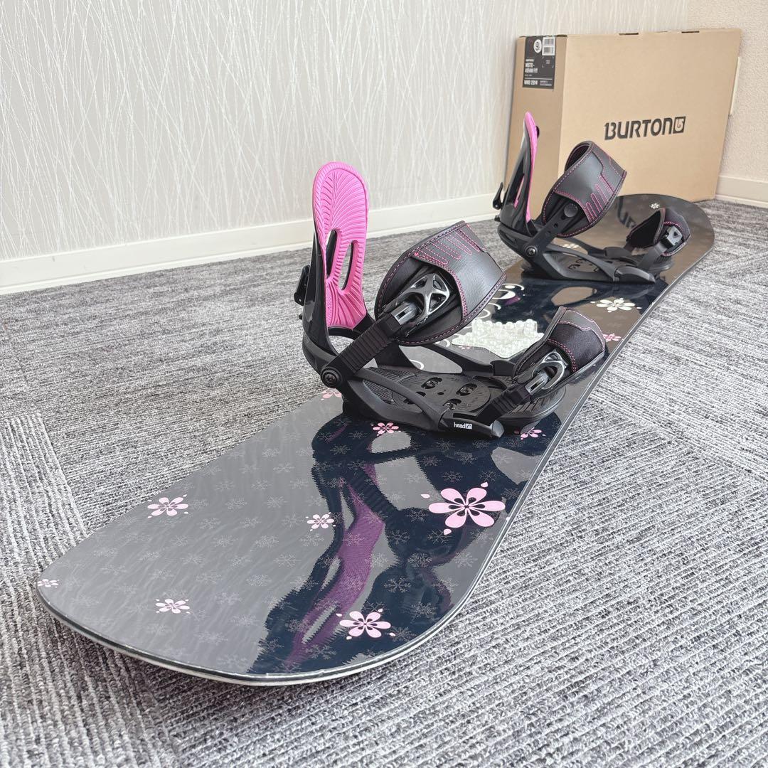 40超豪華❗️COSMIC SURF レディース スノーボードセット★143cm