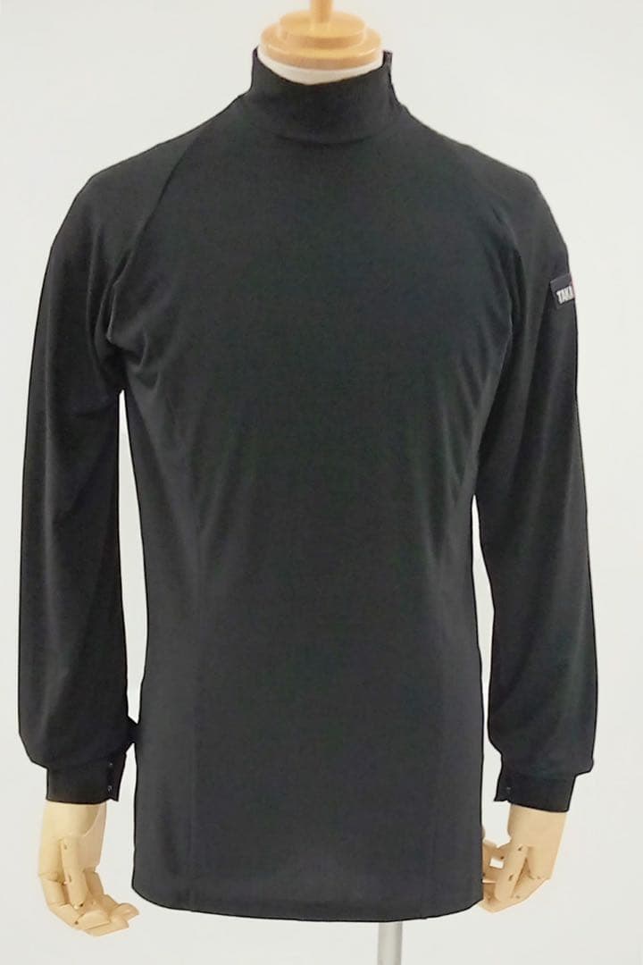 【専用】タカダンス　メンズ　ラテンシャツ　ハイネックシャツ　MS350 ブラック