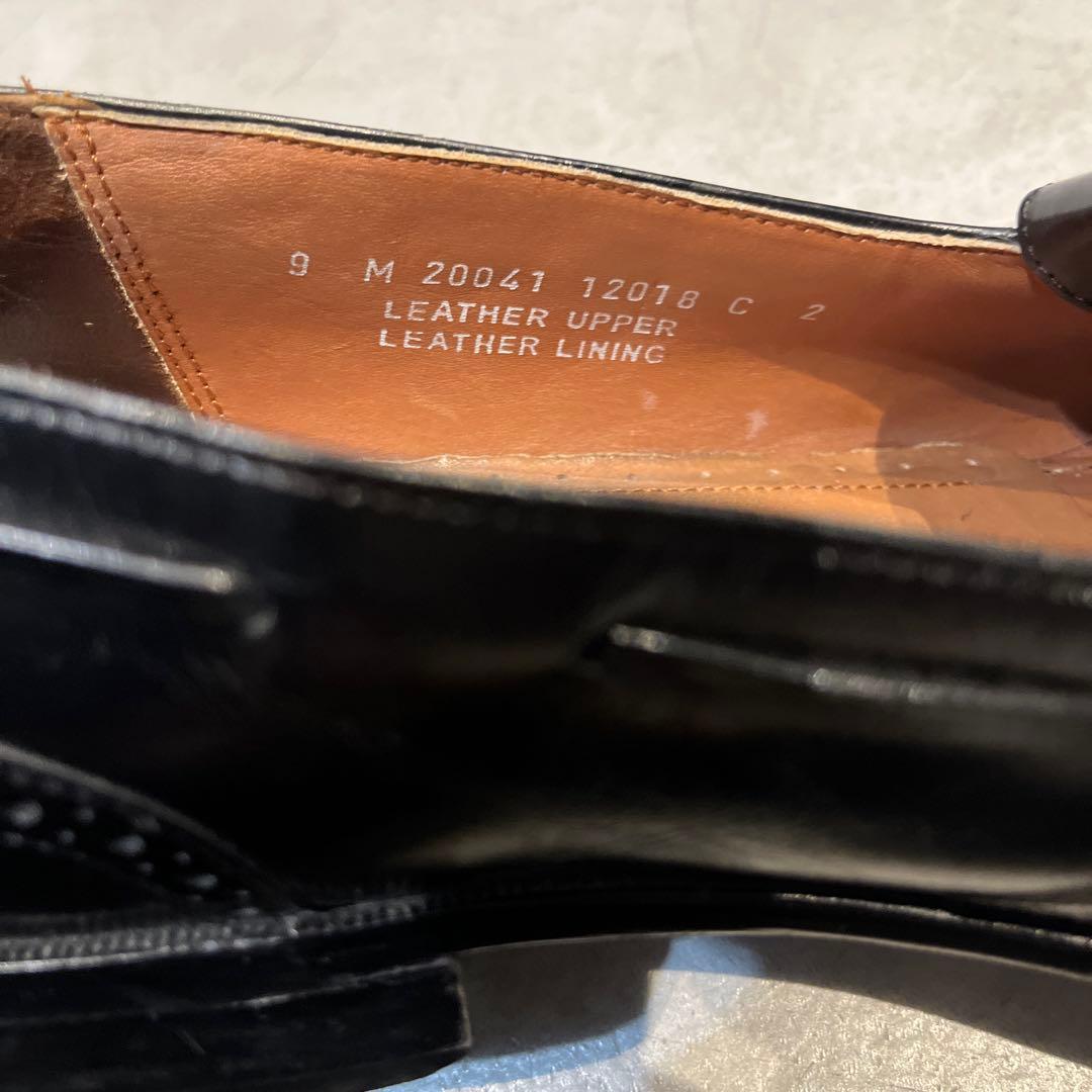 ボストニアン　タッセルローファー　27cm 黒