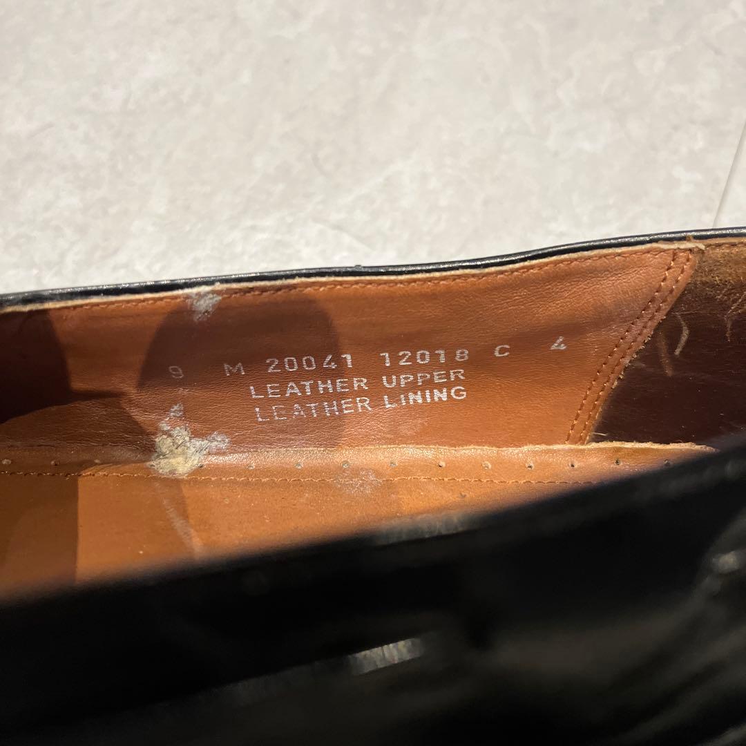 ボストニアン　タッセルローファー　27cm 黒