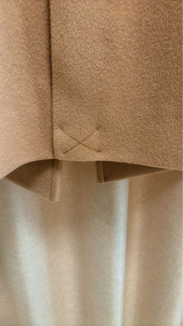 【anuans】2025秋冬 完売商品 ベージュ ロングコート