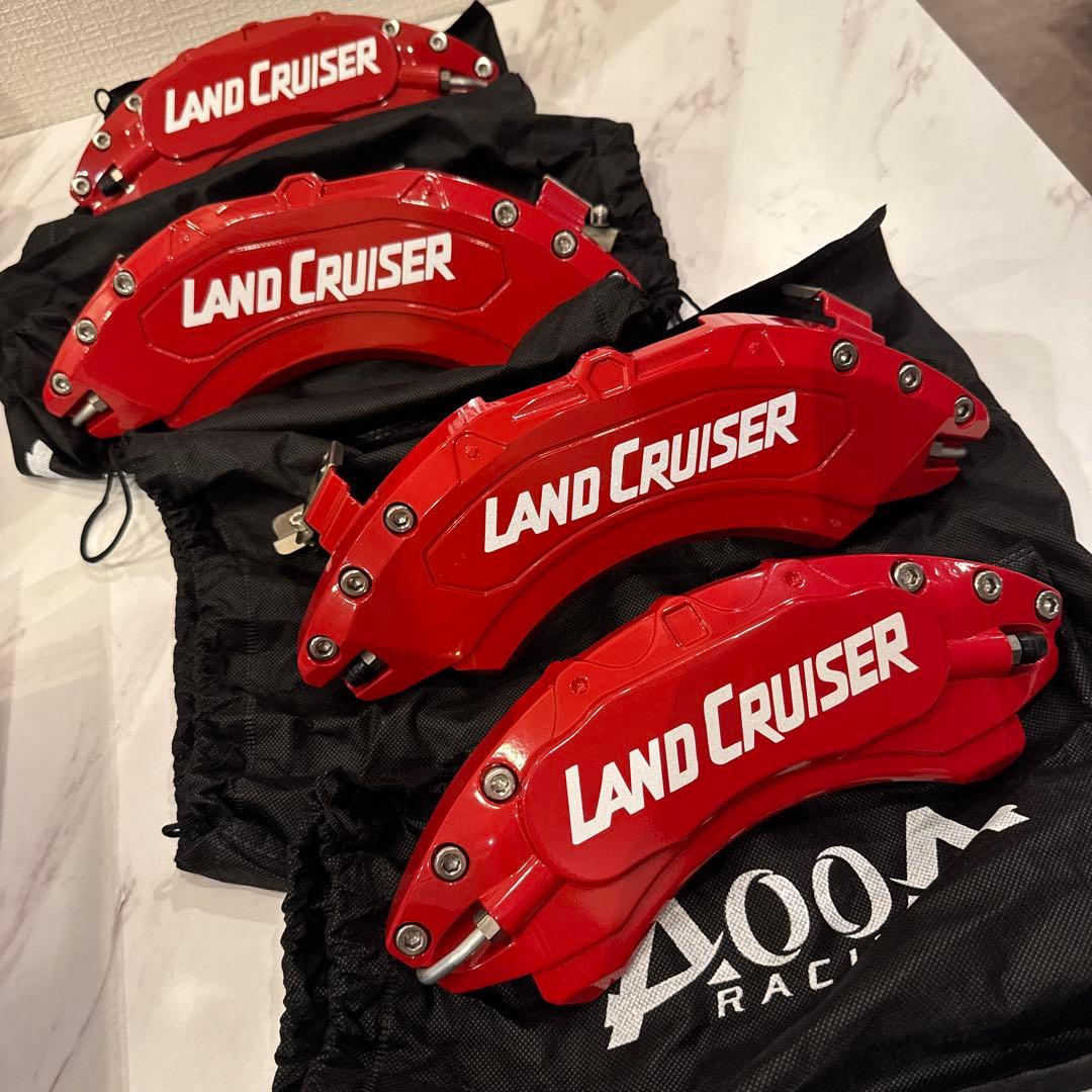 LAND CRUISER ブレーキキャリパー 4個セット 赤