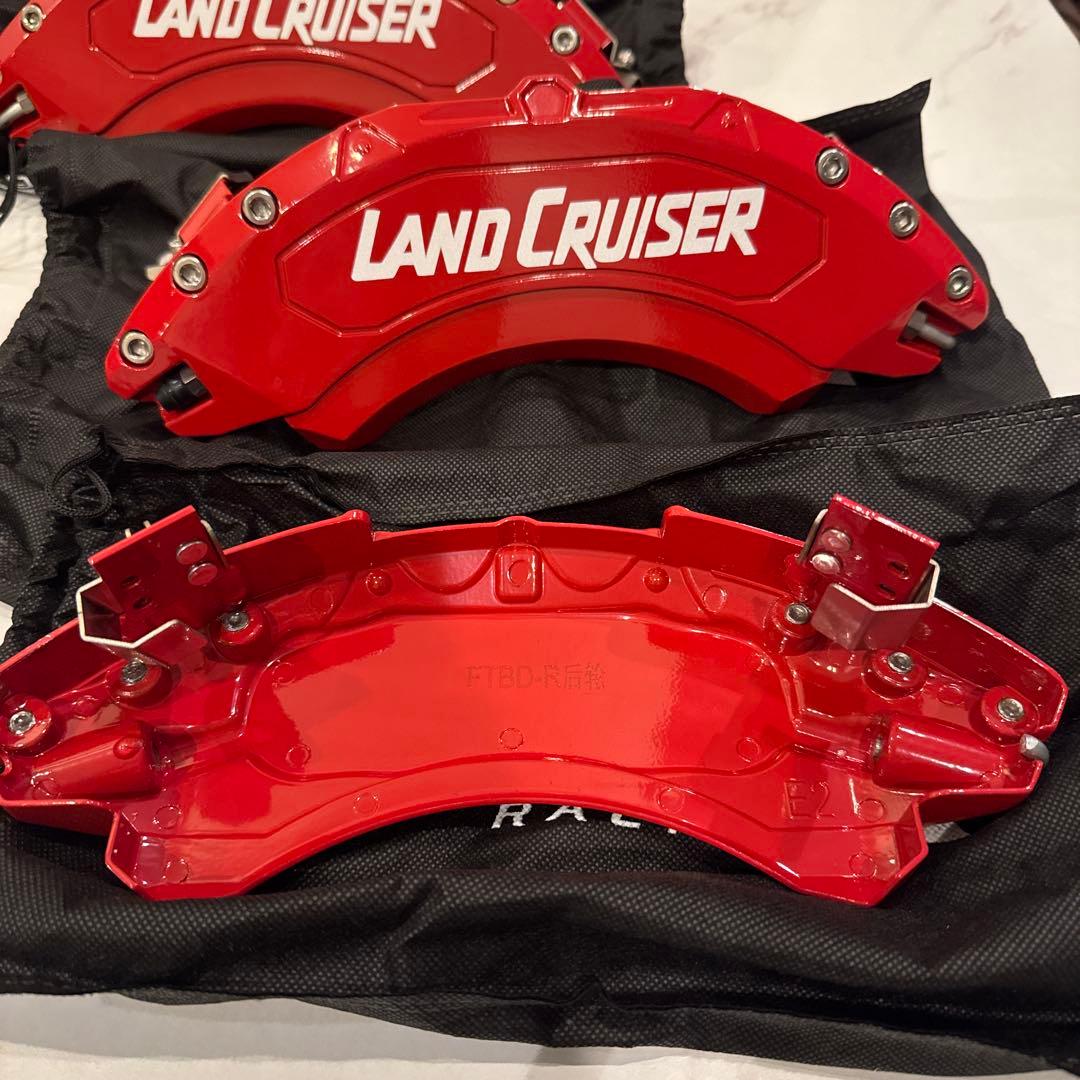 LAND CRUISER ブレーキキャリパー 4個セット 赤