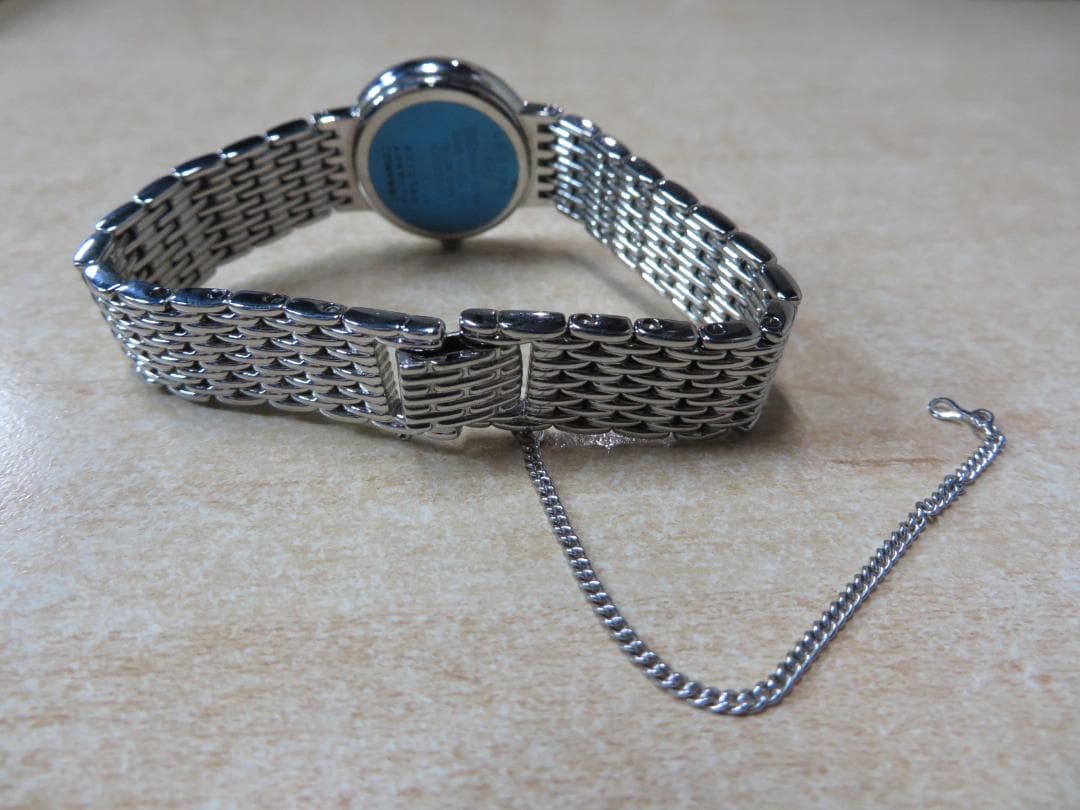 セイコー　エクセリーヌ　20P ダイヤ　4P サファイア　シェル文字　新電池