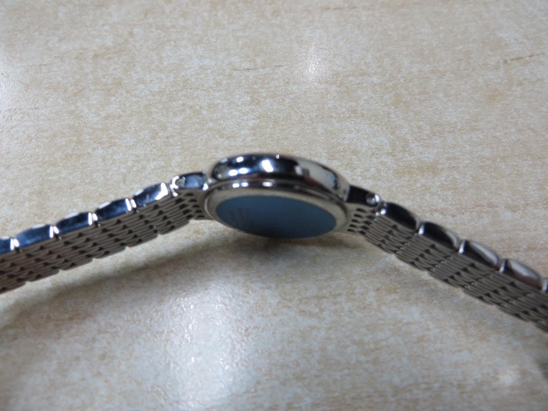 セイコー　エクセリーヌ　20P ダイヤ　4P サファイア　シェル文字　新電池