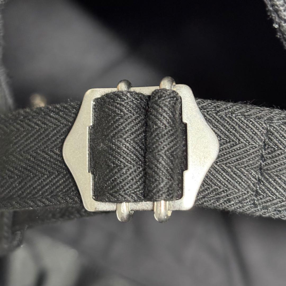 COMME des GARÇONS HOMME ストライプキャスケット BLK