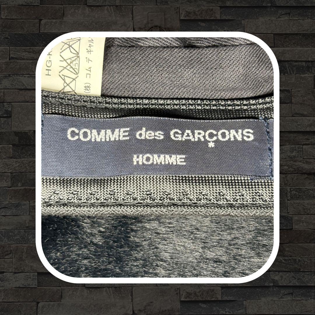 COMME des GARÇONS HOMME ストライプキャスケット BLK