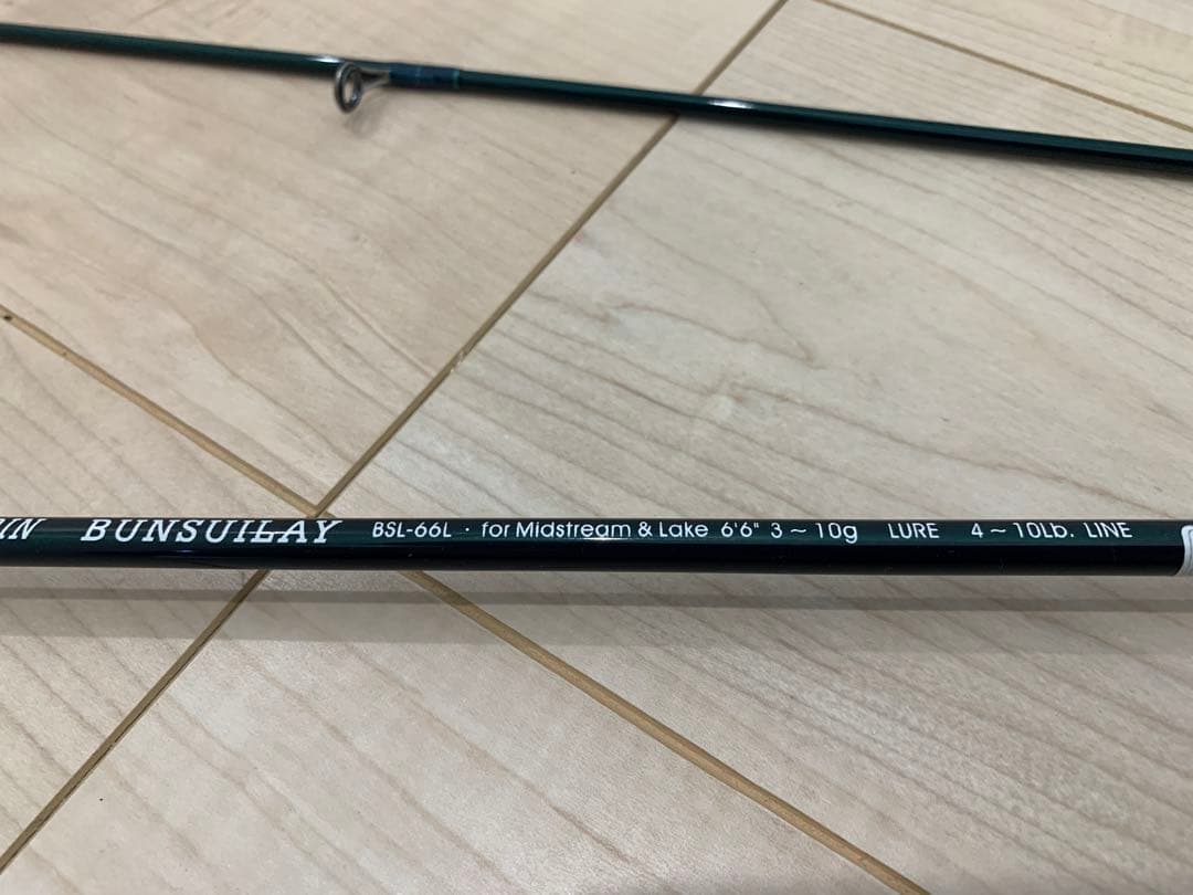スミス　ブンスイレイ　BUNSULAY BSL-66L トラウトロッド 6'6\"
