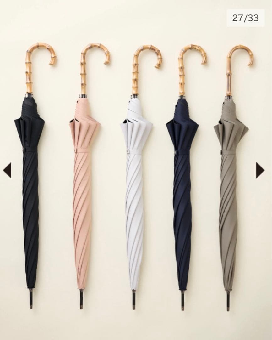 【即購入OK】サンバリア100 長傘 LLサイズ/ 無地 ブラック 直径107