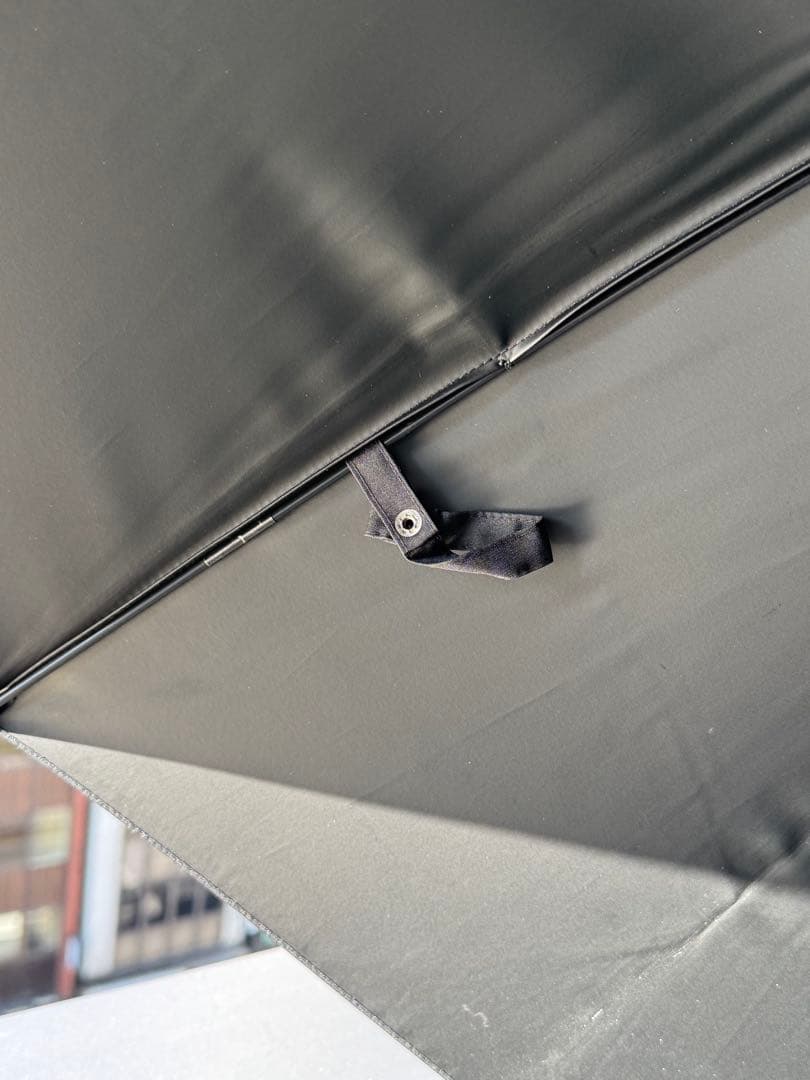 【即購入OK】サンバリア100 長傘 LLサイズ/ 無地 ブラック 直径107