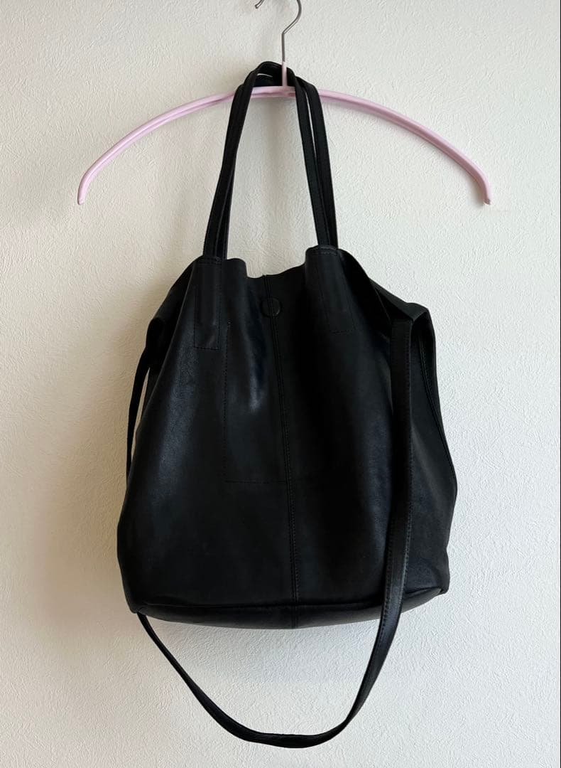 Morphée モルフェ ゴートレザーバッグ（Mサイズ、ショルダー SHORT）