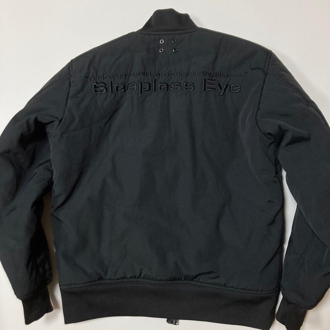 攻殻機動隊 GHOST IN THE SHELL MA-1 L ブラック