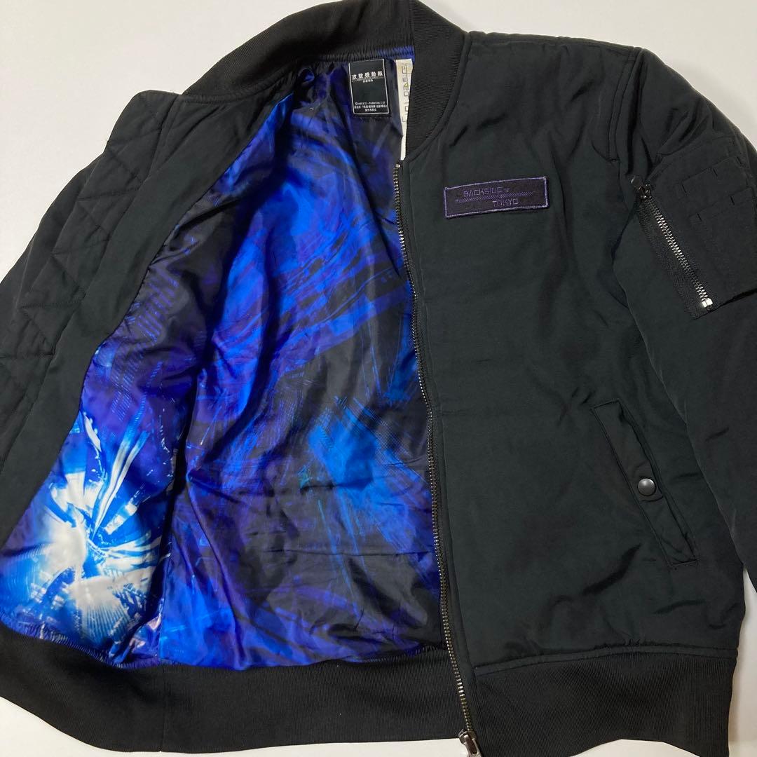 攻殻機動隊 GHOST IN THE SHELL MA-1 L ブラック