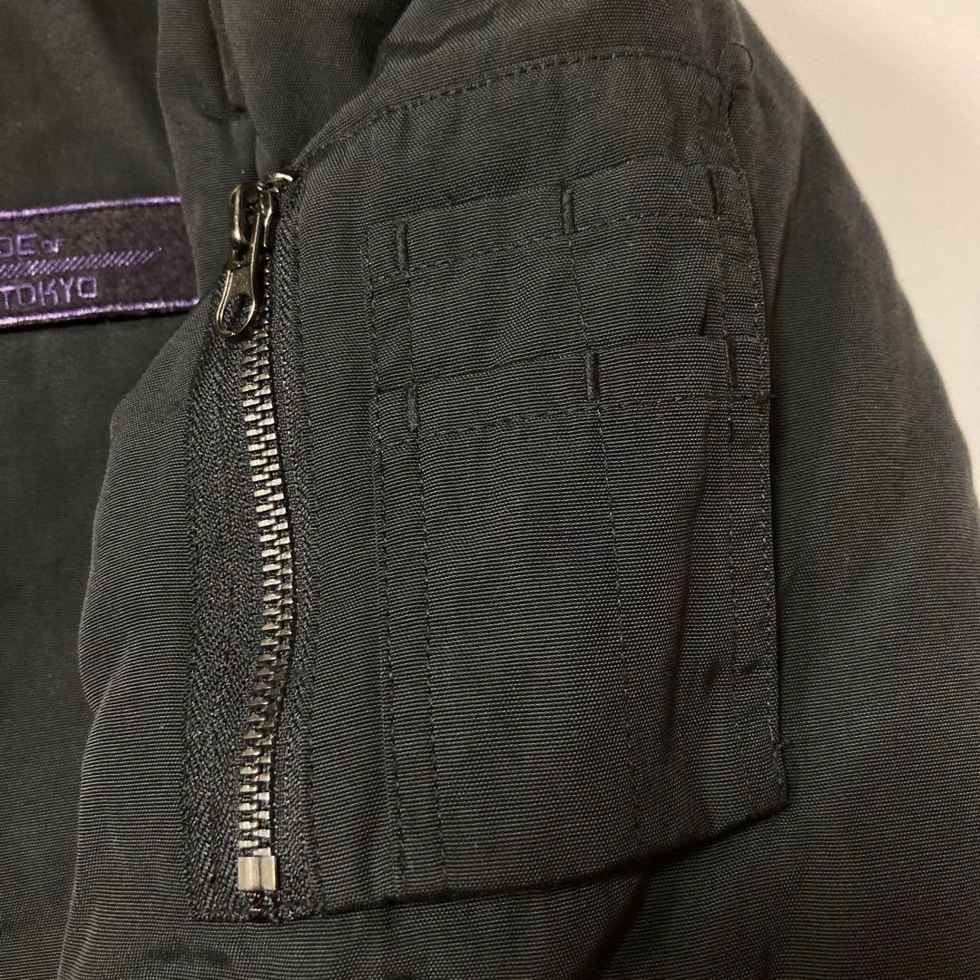 攻殻機動隊 GHOST IN THE SHELL MA-1 L ブラック