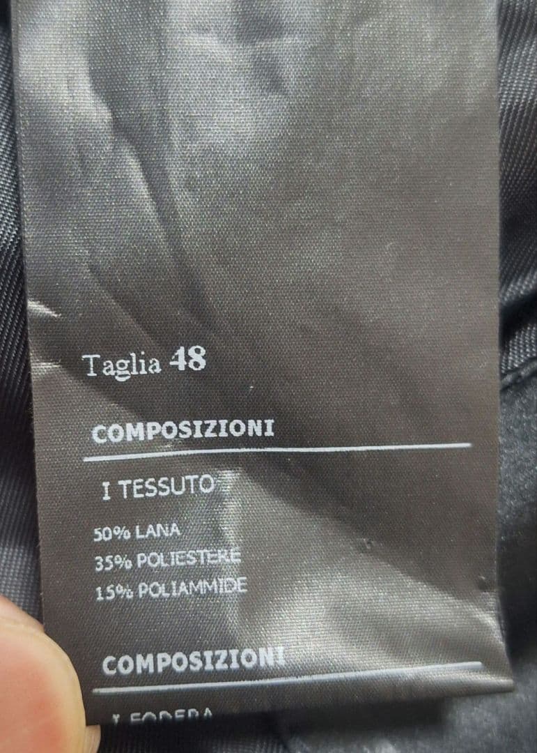 年末値下げ！美品！hevo 黒 チェスターコートサイズ48