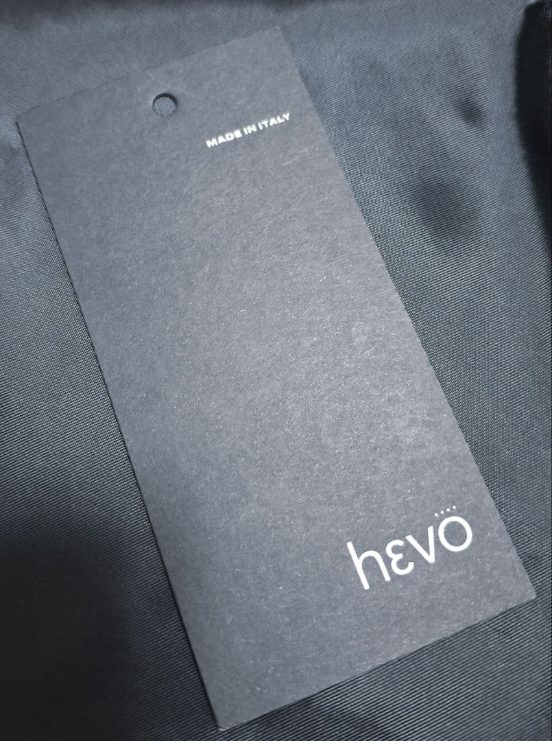 年末値下げ！美品！hevo 黒 チェスターコートサイズ48