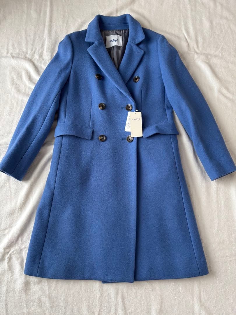 未使用♡ Nolley'sノーリーズメルトンウール100%チェスターコート
