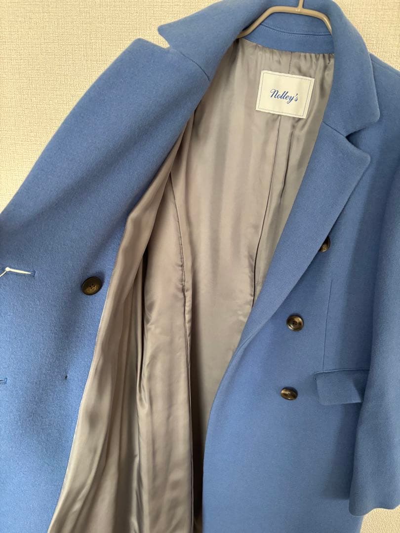 未使用♡ Nolley'sノーリーズメルトンウール100%チェスターコート