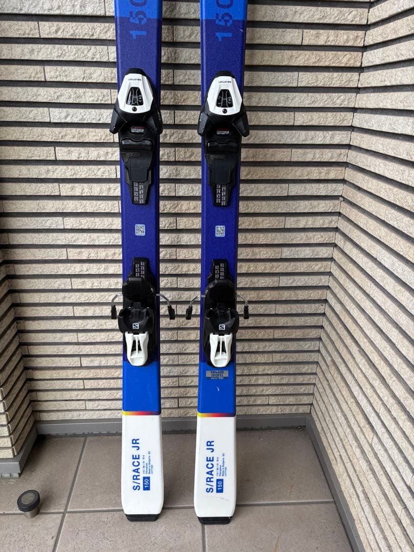 SALOMON S RACE JR スキー 150cm バインディング付き