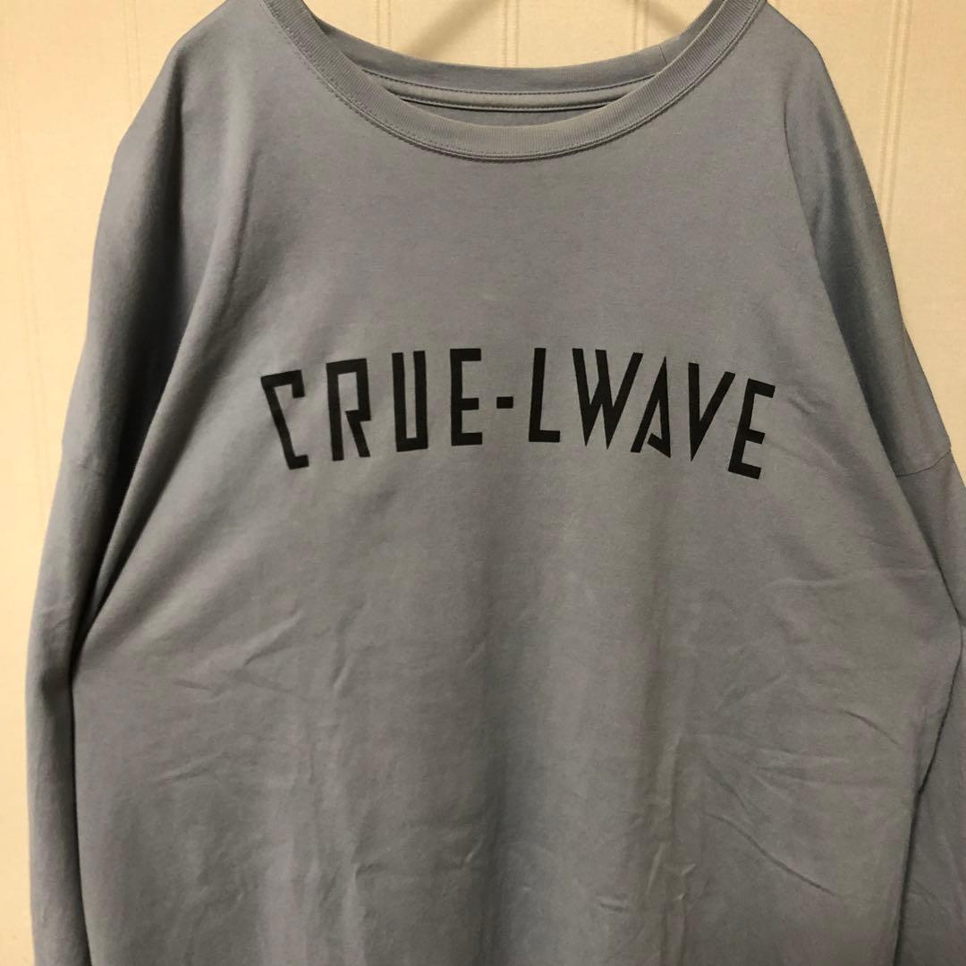 CRUE-L RECORDS WAVE プリント ロンT XL 野村訓市