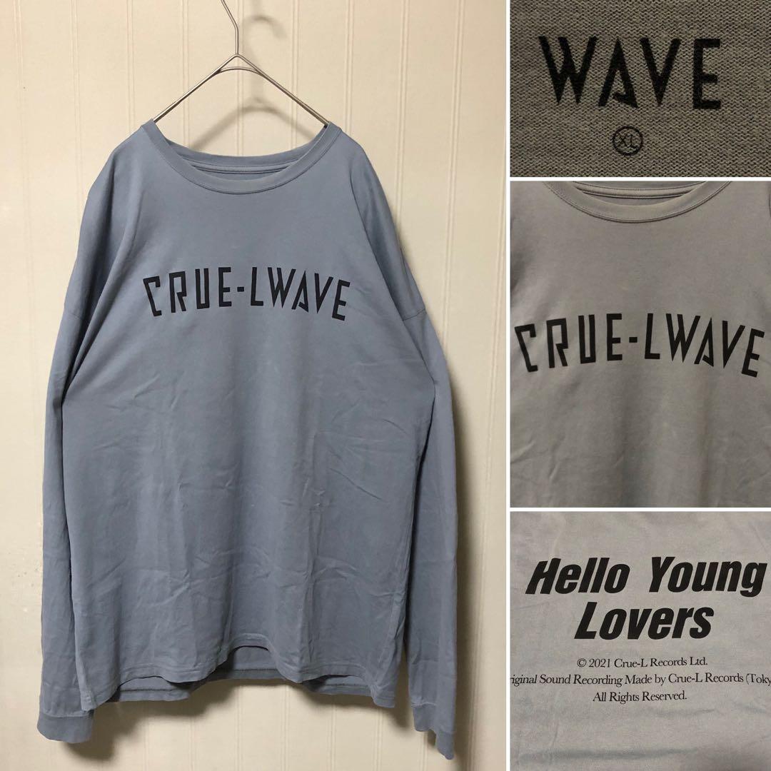 CRUE-L RECORDS WAVE プリント ロンT XL 野村訓市