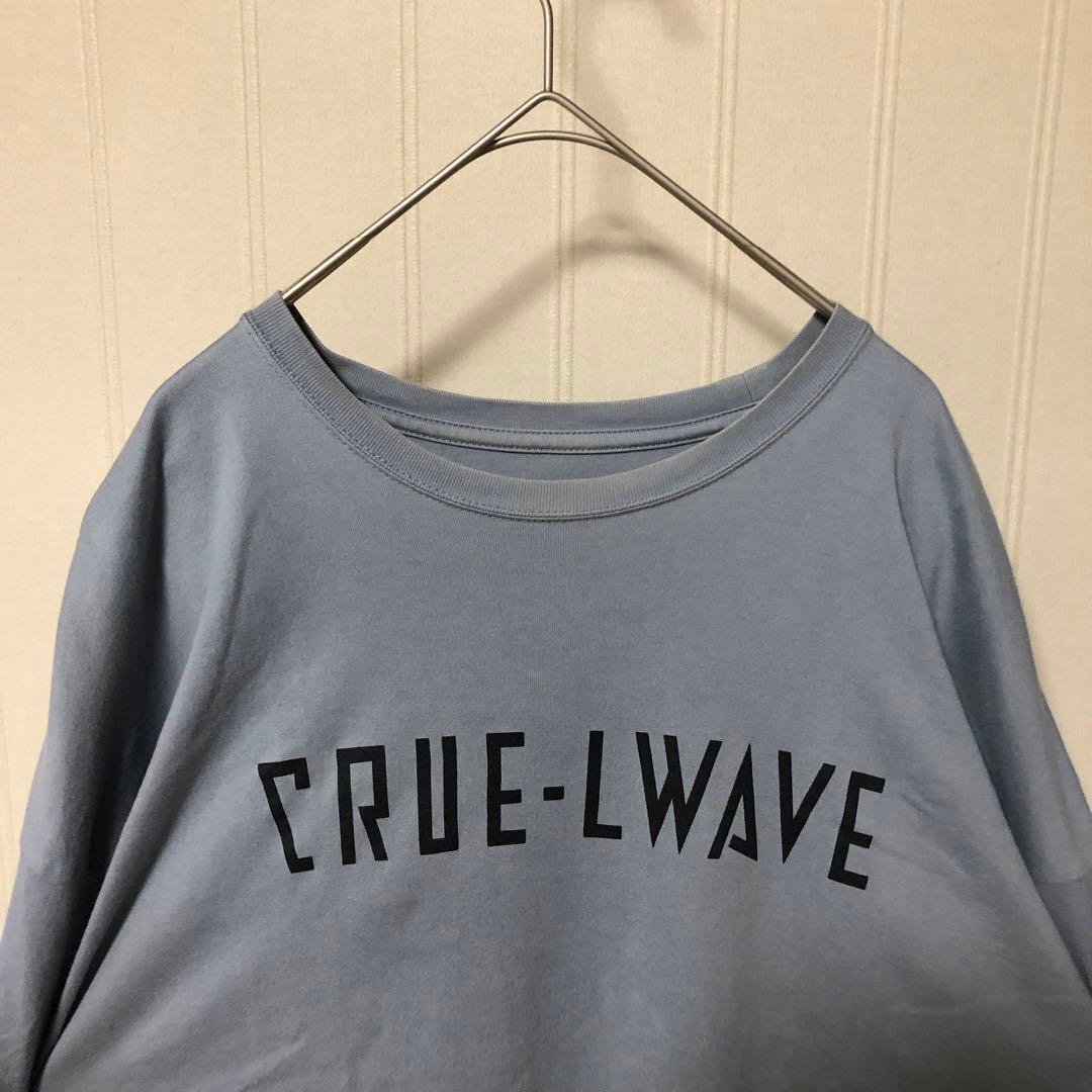 CRUE-L RECORDS WAVE プリント ロンT XL 野村訓市