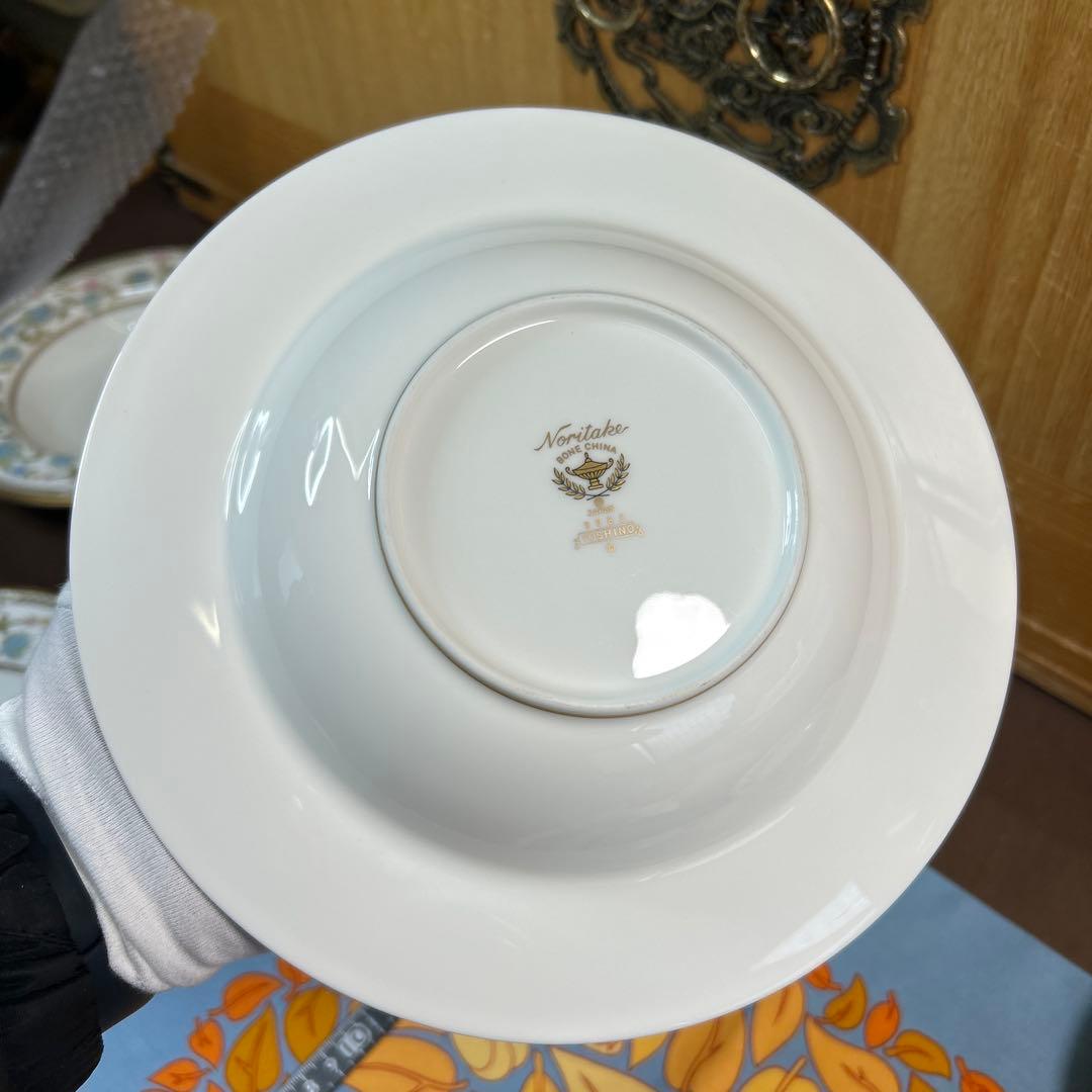 最終価格　ノリタケ ヨシノ　ディーププレート　６枚　USED
