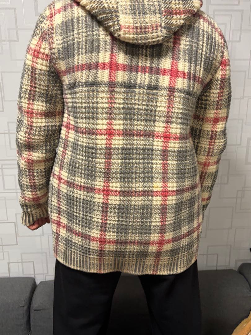 ★美品★ Bark バーク　ニットダッフルコート