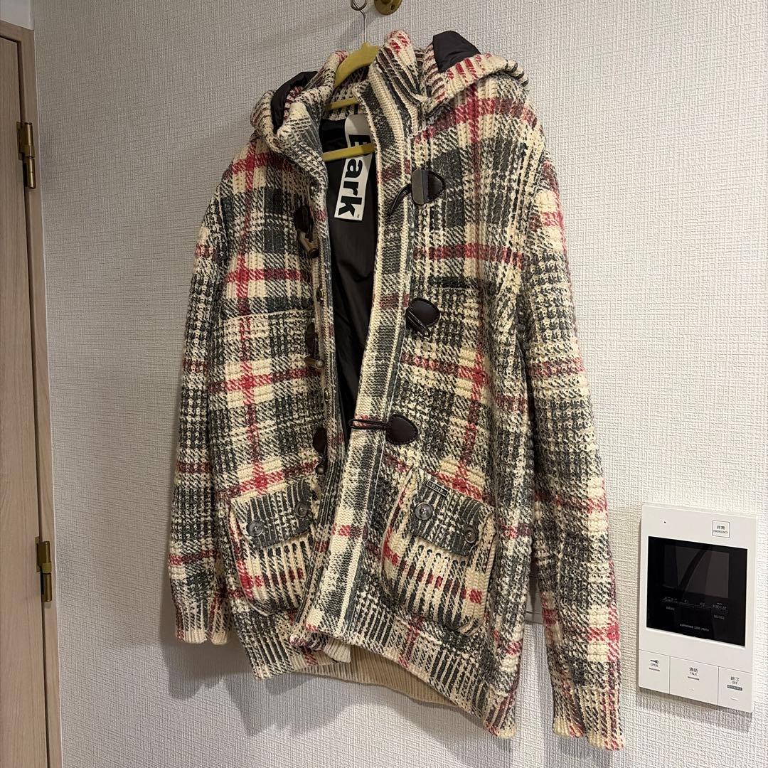 ★美品★ Bark バーク　ニットダッフルコート
