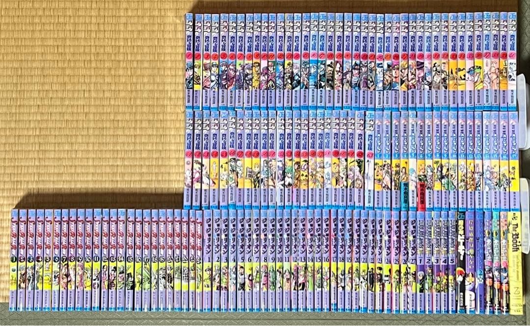 【26.27日限定セール！】ジョジョの奇妙な冒険 全136巻＋関連本7冊