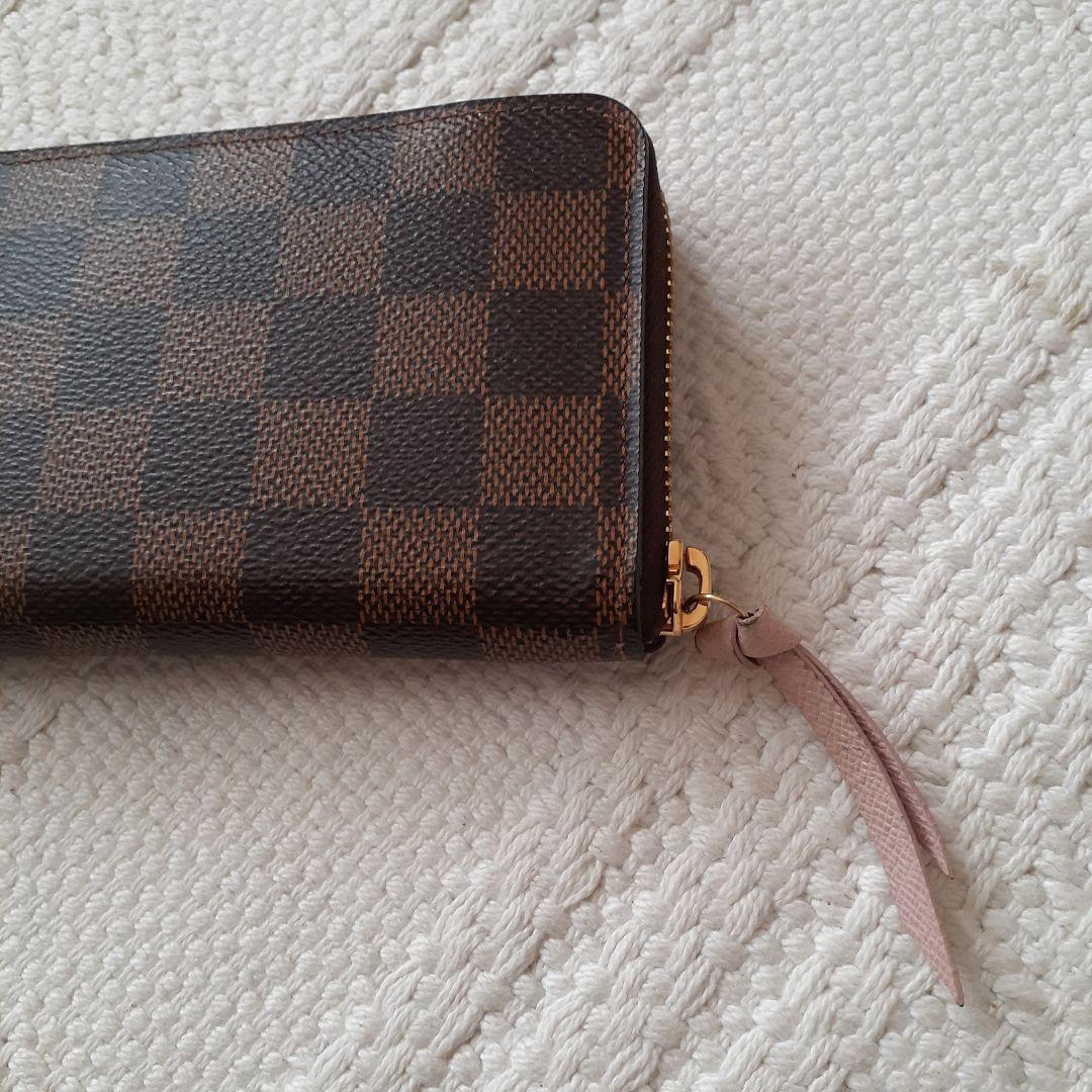 【SARA♡様】ルイヴィトン　ポルトフォイユクレマンス　ピンク　長財布　ダミエ