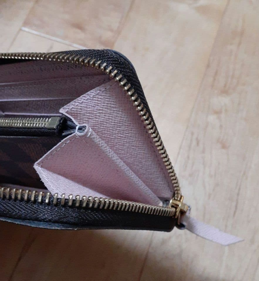 【SARA♡様】ルイヴィトン　ポルトフォイユクレマンス　ピンク　長財布　ダミエ