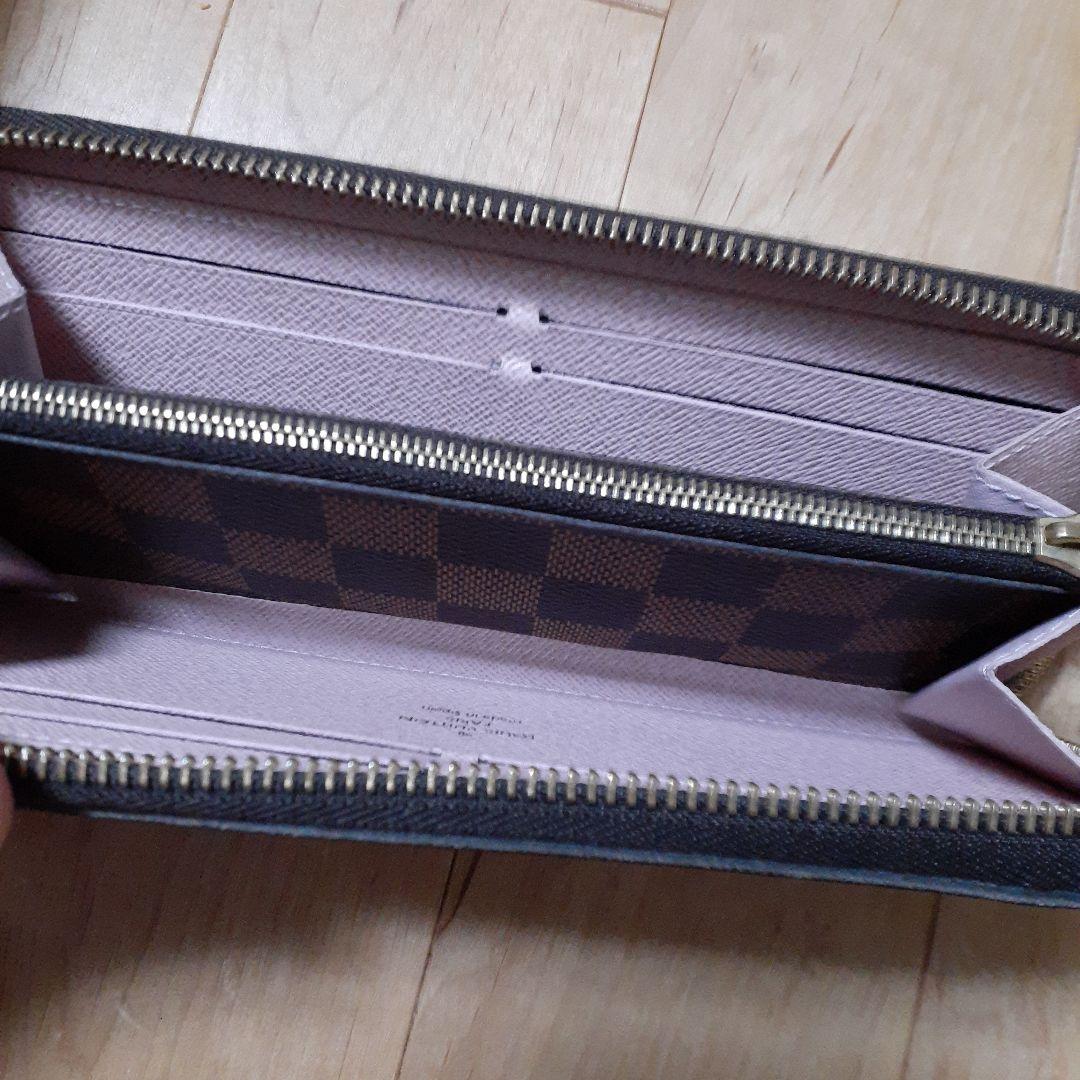 【SARA♡様】ルイヴィトン　ポルトフォイユクレマンス　ピンク　長財布　ダミエ